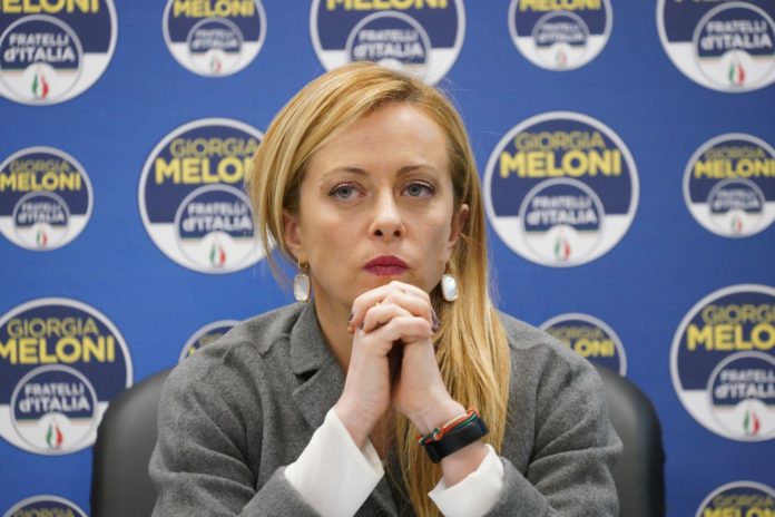GIORGIA MELONI FRATELLI D'ITALIA
