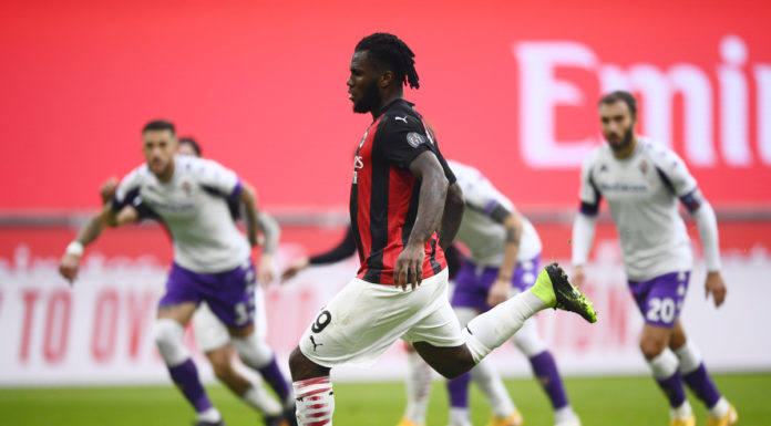 Romagnoli e Kessie, Milan-Fiorentina 2-0