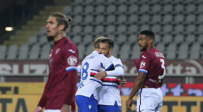 Torino e Sampdoria si dividono la posta, all’Olimpico finisce 2-2