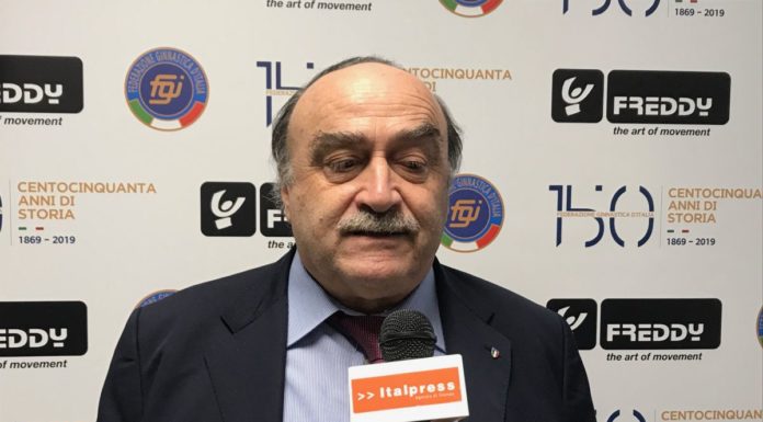 Tecchi rieletto presidente della Federginnastica