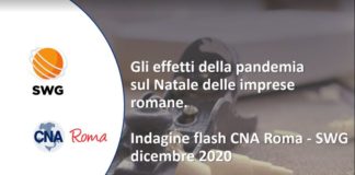 Indagine Cna Roma-Swg “Natale drammatico per le imprese”