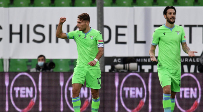 Immobile e Milinkovic-Savic a segno, Spezia-Lazio 1-2