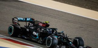 Bottas in pole nel Gp di Sakhir, seconda fila per Leclerc