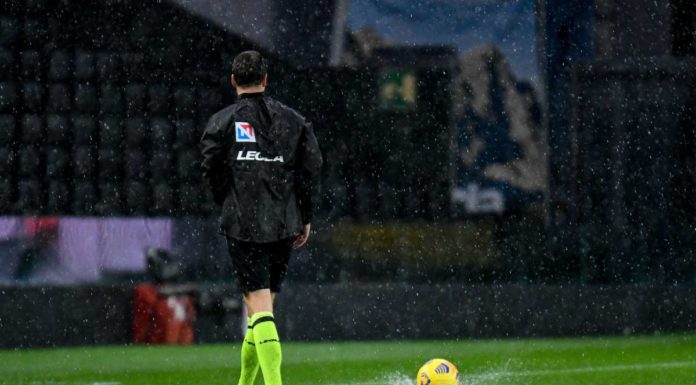 Campo impraticabile a causa della pioggia, rinviata Udinese-Atalanta