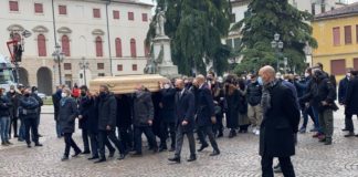 Al Duomo di Vicenza l’ultimo saluto a Paolo Rossi