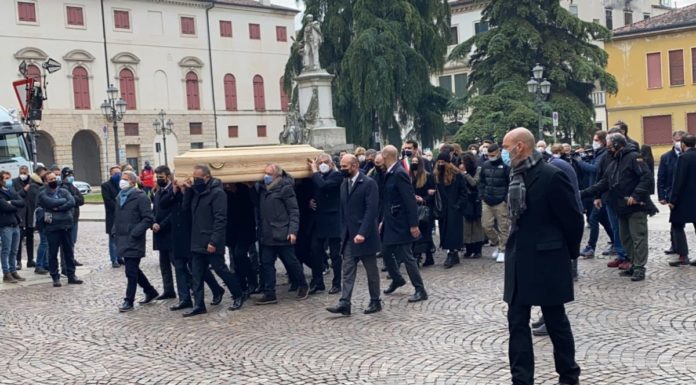 Al Duomo di Vicenza l’ultimo saluto a Paolo Rossi
