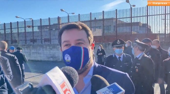 Caso Gregoretti, Salvini “sono assolutamente tranquillo e sereno”