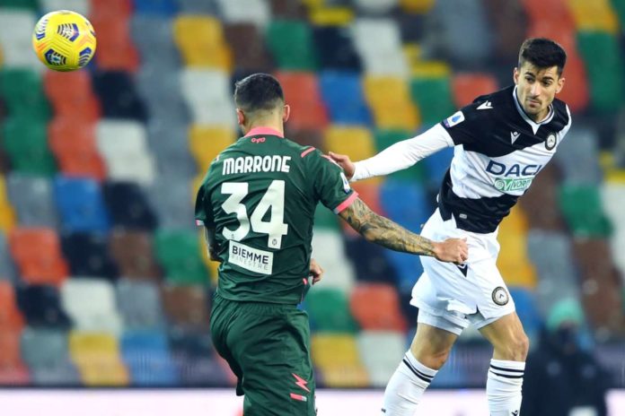 Udinese-Crotone serie A