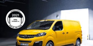 Opel Vivaro-e è l’International Van of the Year 2021