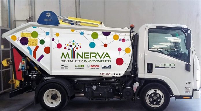 Progetto Minerva, mezzi raccolta rifiuti diventano “sentinelle” digitali