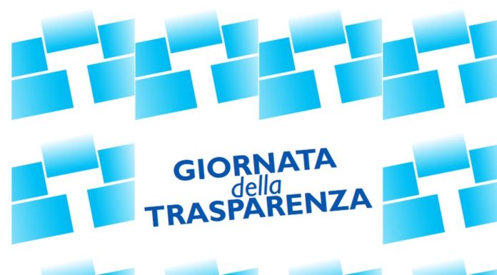 Domani la giornata della trasparenza