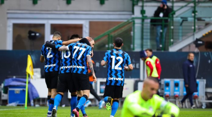 L’Inter travolge 6-2 il Crotone, tris di Lautaro Martinez