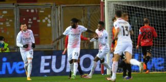 Il Milan vince a Benevento e rimane in vetta