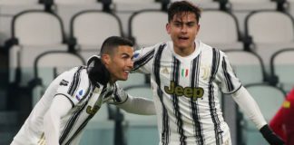 Poker Juve all’Udinese, doppio Ronaldo e gol di Chiesa e Dybala