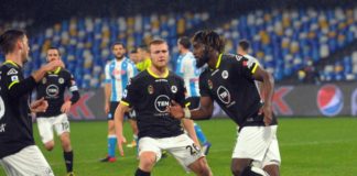 Lo Spezia espugna il “Maradona”, Napoli sconfitto 2-1