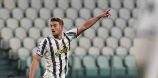 Altro caso di coronavirus alla Juve, positivo De Ligt