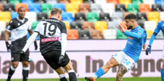 Napoli in extremis con Udinese, vincono Lazio e Verona