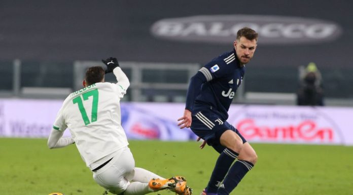 Juventus-Sassuolo 3-1, Danilo, Ramsey e CR7 in gol