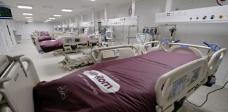 Nuovo Covid hospital all’interno della Fiera del Levante di Bari