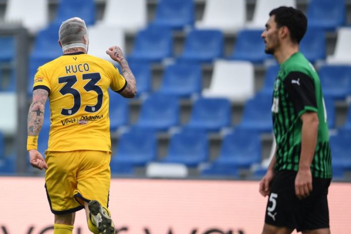 Soccer: Serie A 2020-2021 : Sassuolo 0-1 Parma