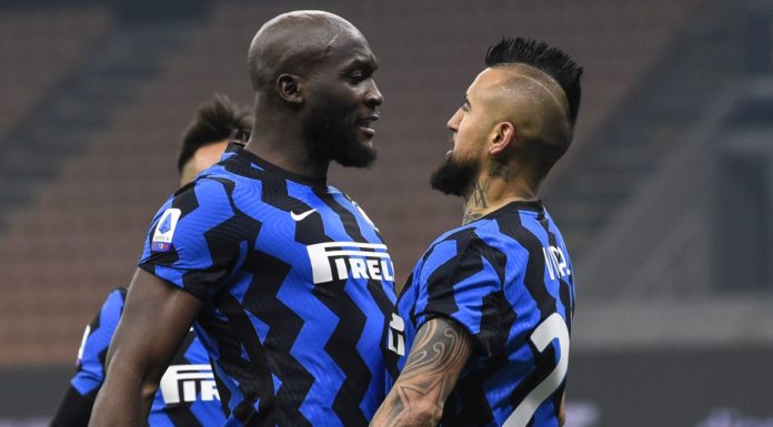 L’Inter batte 2-0 la Juventus, gol di Vidal e Barella