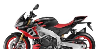 Profondamente rinnovata la hypernaked Aprilia Tuono V4