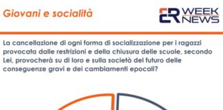 Covid, un sondaggio: per 50% italiani pesanti effetti sociali su giovani