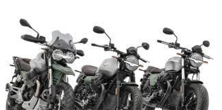 Livrea speciale celebrativa per i 100 anni di Moto Guzzi