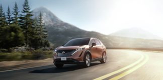 Nissan Ariya alla prova su strada in Giappone