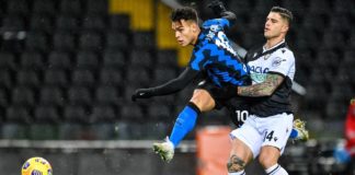Inter solo 0-0 al Friuli con l’Udinese