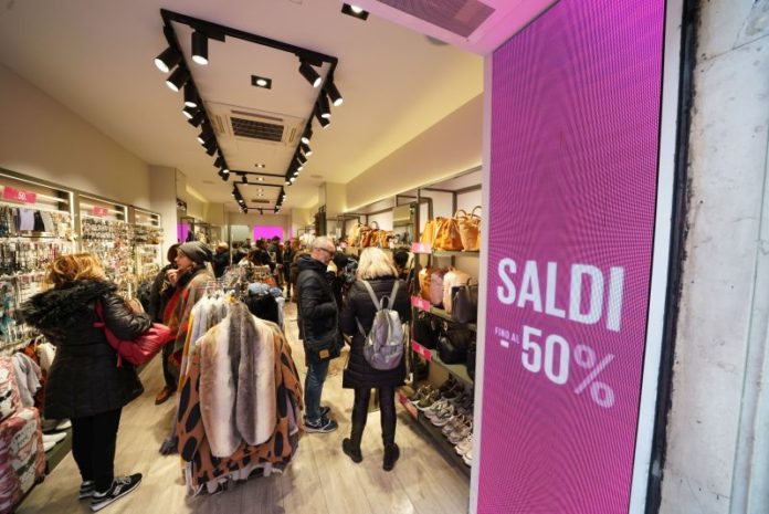 INZIO SALDI ROMA