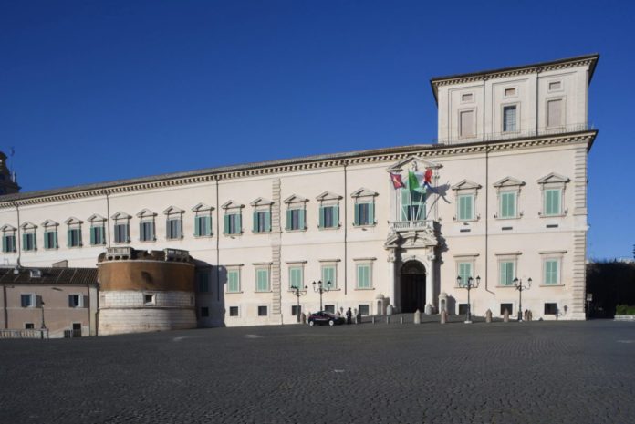 PRESIDENZA DELLE REPUBBLICA PALAZZO DEL QUIRINALE