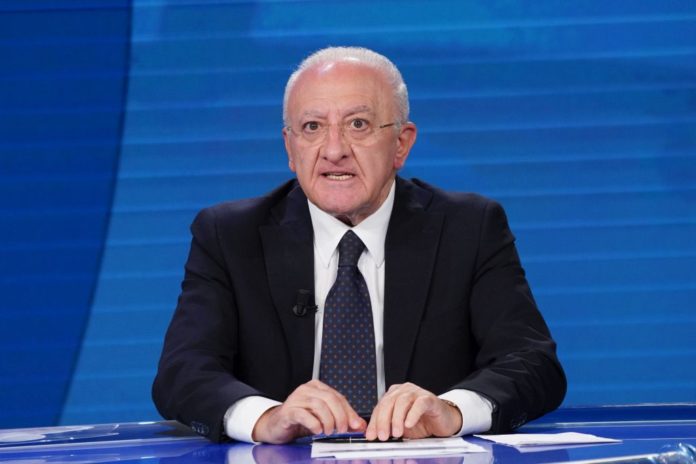 VINCENZO DE LUCA PRESIDENTE REGIONE CAMPANIA