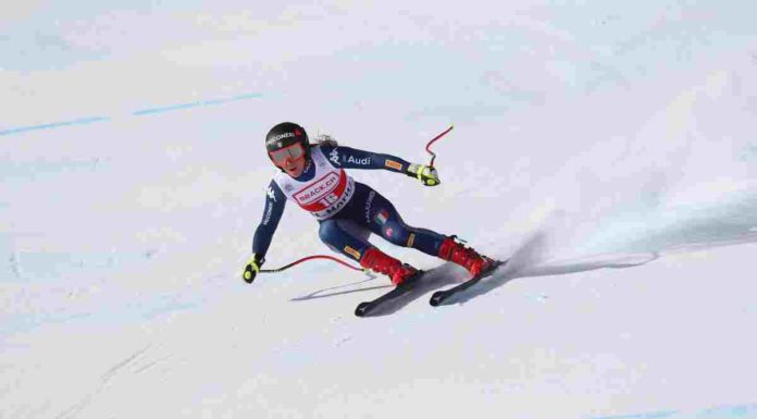 Frattura del piatto tibiale del ginocchio destro per Sofia Goggia