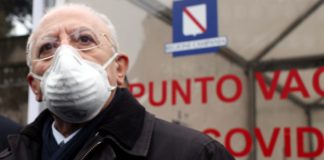 Coronavirus, De Luca “In Campania grave ripresa dei contagi”