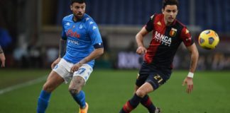 Genoa cinico e ispirato, Napoli battuto per 2-1
