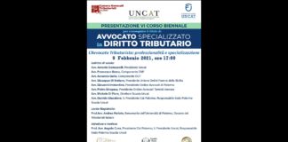 Uncat, sesto corso biennale per Avvocato Tributarista