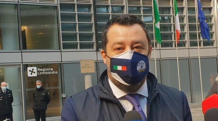 Salvini “Abbiamo gettato il cuore oltre l’ostacolo, altri mettono veti”