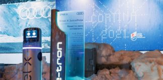 Enel X e Audi portano la mobilità elettrica ai mondiali di sci a Cortina