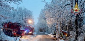 Maltempo, oltre mille interventi dei Vigili del Fuoco in ultime 24 ore