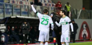 Il Sassuolo espugna Crotone grazie a Berardi e Caputo