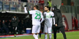 Il Sassuolo espugna Crotone grazie a Berardi e Caputo