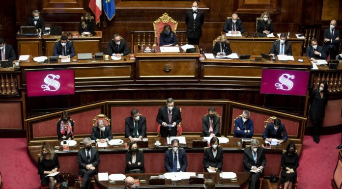Dal Senato fiducia al Governo Draghi con 262 Sì