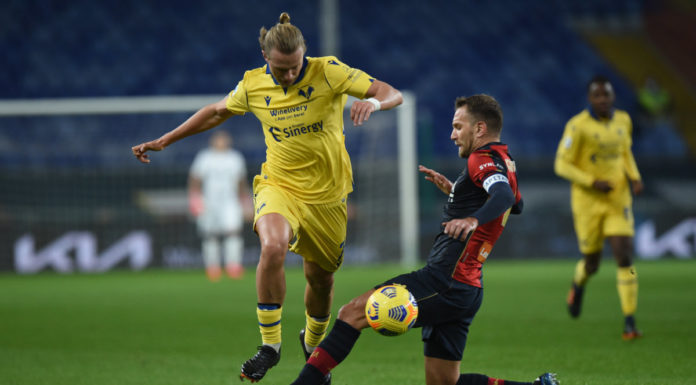 Badelj al 94° salva il Genoa, 2-2 col Verona