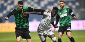 Caputo risponde a Soriano, Sassuolo-Bologna 1-1