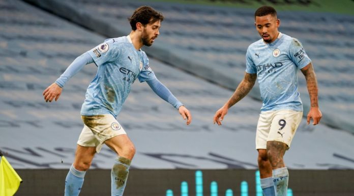 Un gol per tempo, Mancity vince 2-0 in casa Moenchengladbach