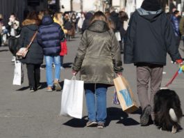 Osservatorio Confimprese-Jakala, a febbraio consumi -0,7% su base annua