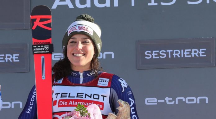 Brignone vince super G Val di Fassa, Curtoni 4^