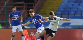 Sampdoria-Atalanta 0-2, la Dea aggancia la Juventus
