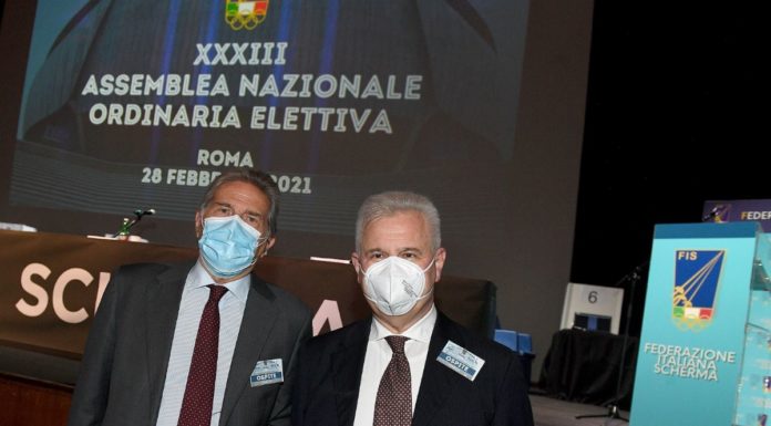 Azzi nuovo presidente della Federscherma, sconfitto Maffei